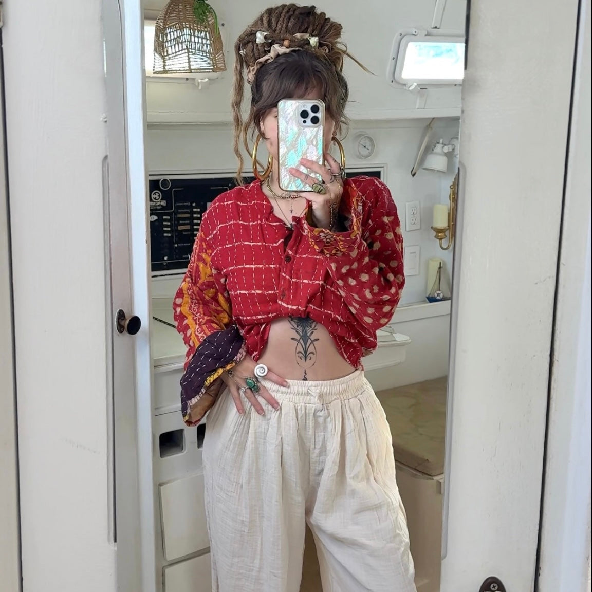 Kantha • Butterfly Tee