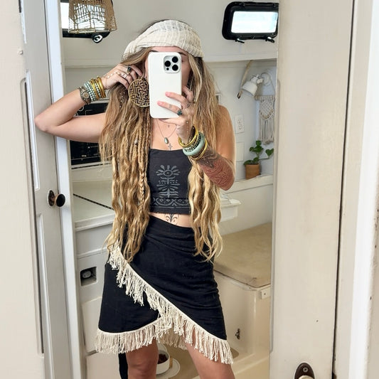 Depths • Sacred Wear Wrap Skirt